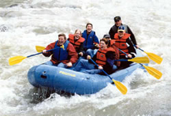 rafting the Santiam River
