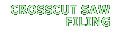 crosscut saw filing